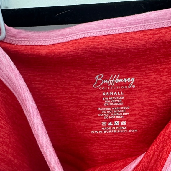 BuffBunny Red/Pink Women’s Leggings (XS) - Picture 2 of 5